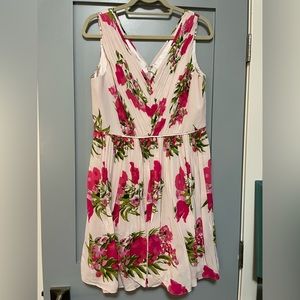 NWOT Boden v-neck floral dress, 10P